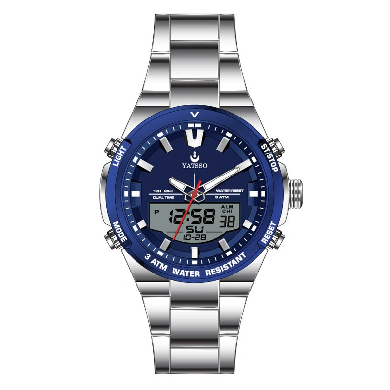 Waterproof Alloy Customize Men Wristwatch Sports  Anolog Electronic Watch OEM Sport Men Watches