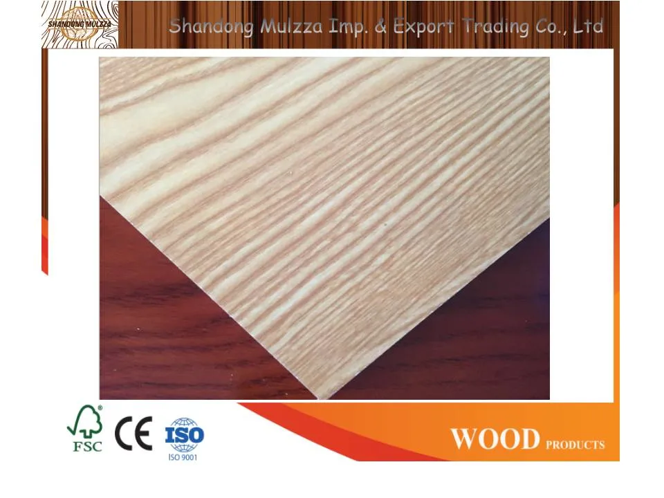 Melamine Laminated Faced MDF Fiberboard for Furniture and Building