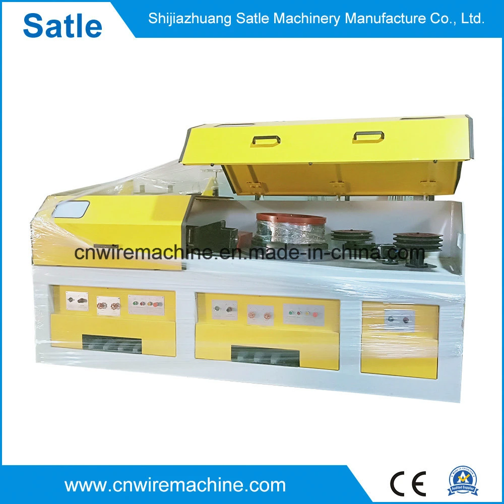 Satle Low Carbon Steel Straight Line Metal Wire Drawing Machine