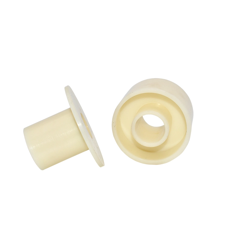 Custom Plastic Parts Nylon Flange Head Bushing Sleeve