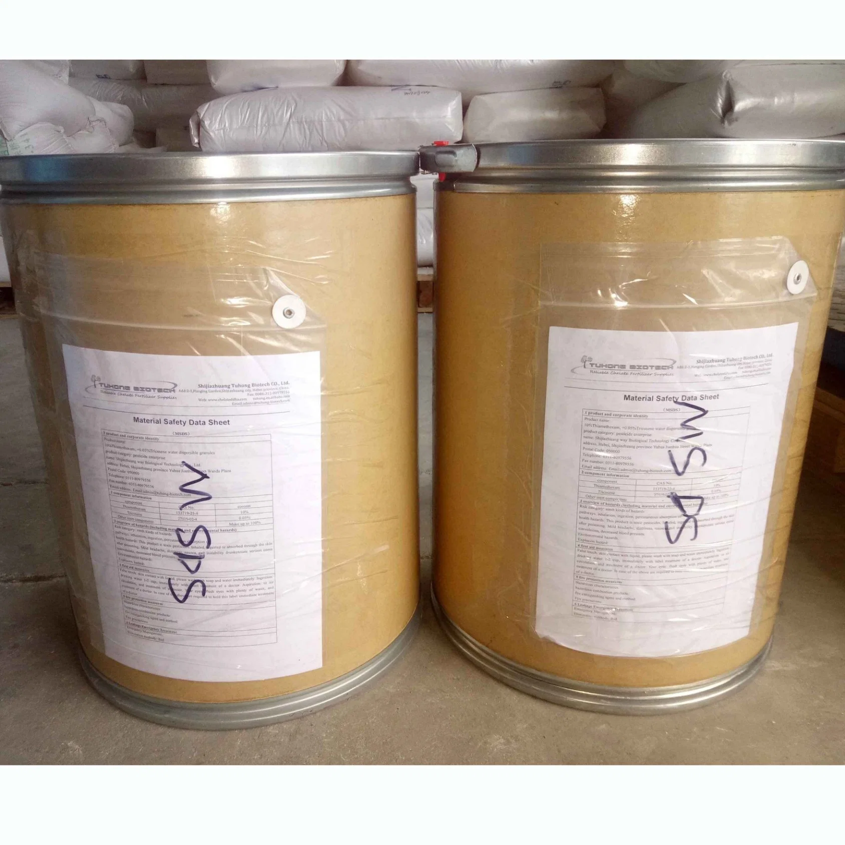 Agrochemical Insecticide Thiamethoxa 97%Tc 75% Wdg 25%Wdg