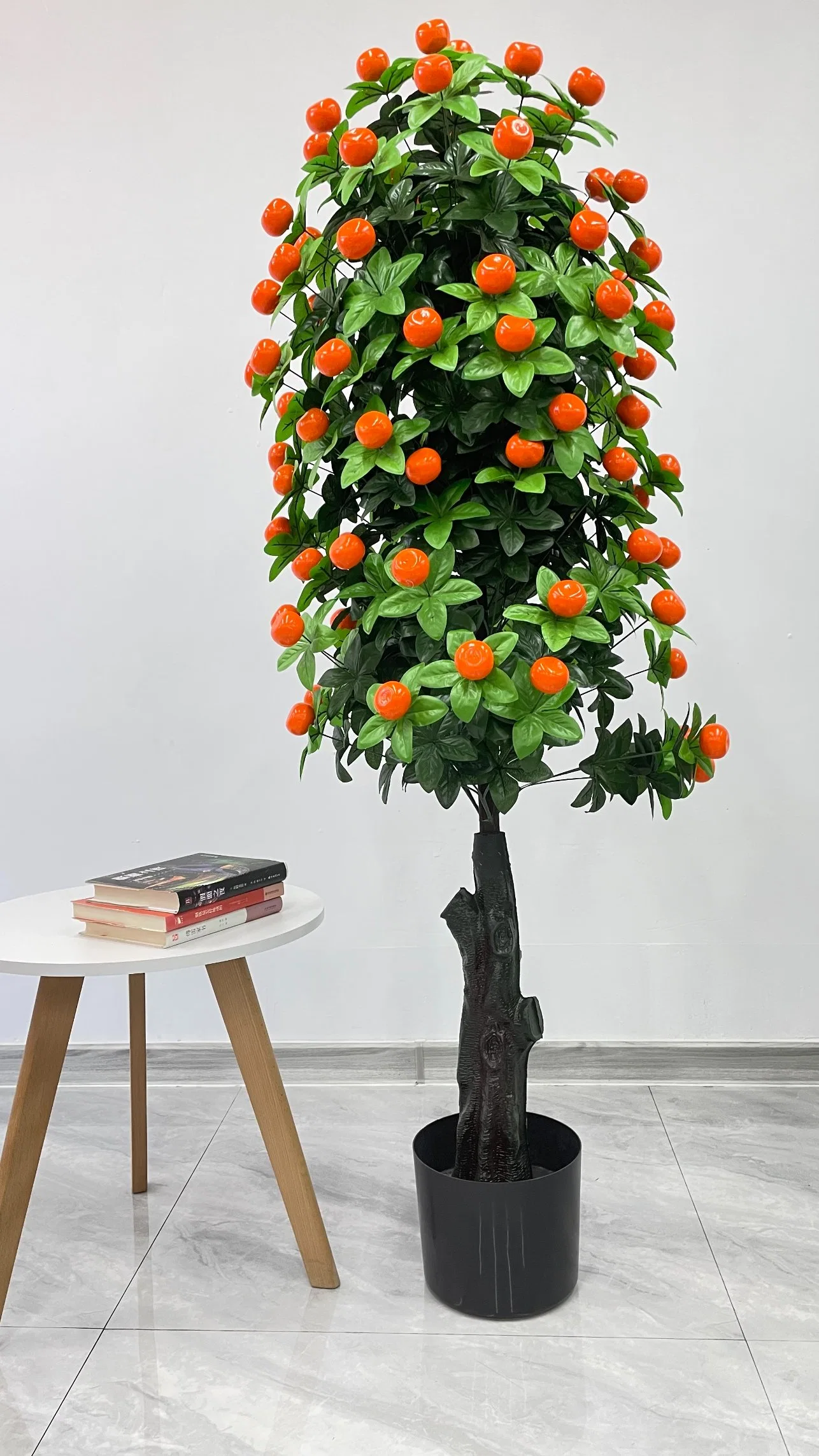 Hot Sale Customizable Artificial Simulation Decorative Plant Old Tree Head 93 Fruits Ping an Jinju