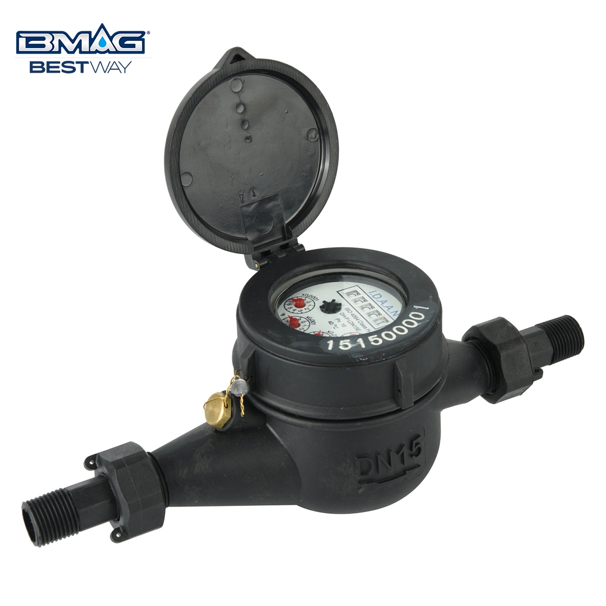 Bmag Multi Jet Dry R160 Water Meters Class C Plastic Water Meter