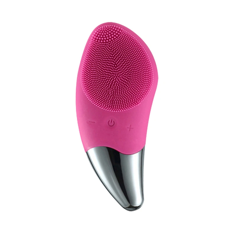 Wasserdichte Bürste Gesichtsreiniger Haut Silikon Scrubber Care Beauty Device