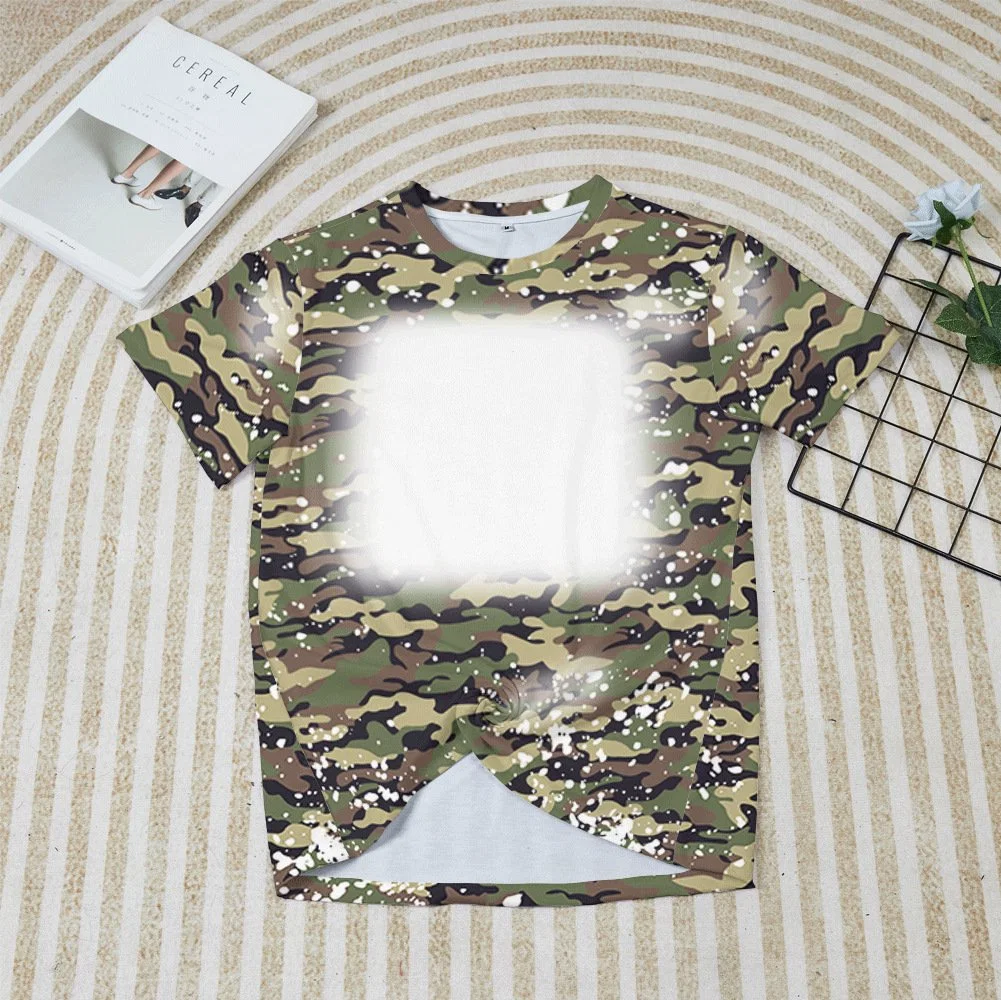 Sport Screen Printed T Shirt for Men Crew Neck Sublimation Tshirt Blank 100polyester