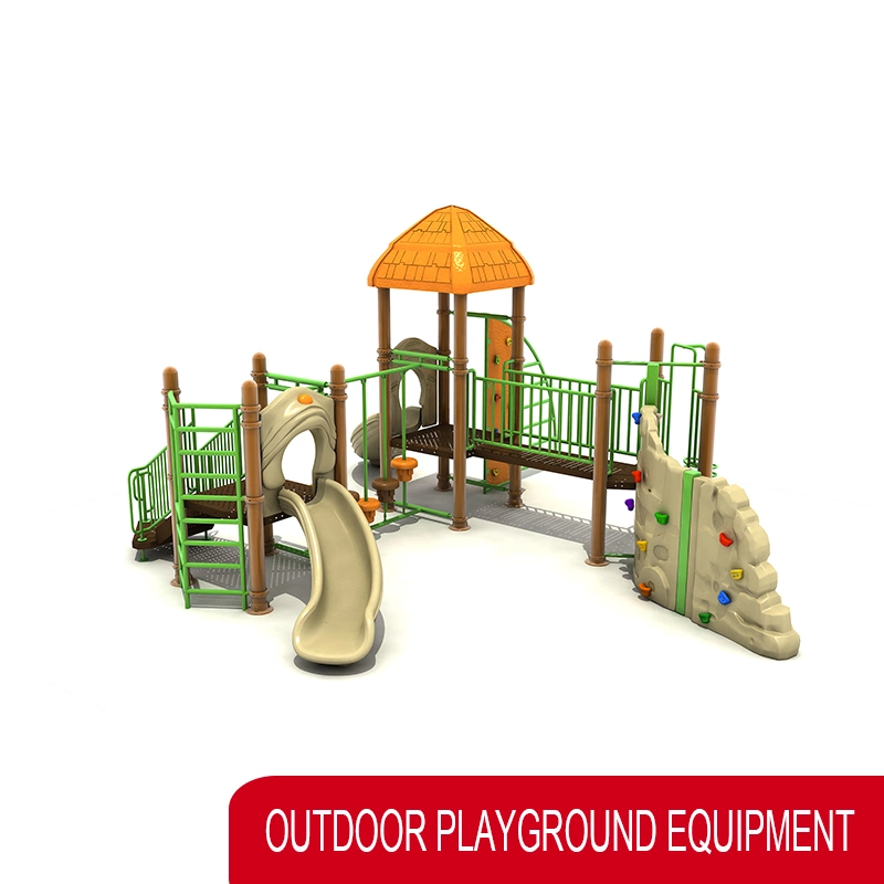 2022 Modern Hot Sell Outdoor Playground Plastic Children Slide Amusement Equipment