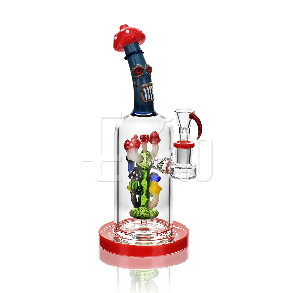 Esso Design Großhandel OEM / ODM 10 Zoll Pilz Tabak Shisha Hookah Ölrohr Aus Glas