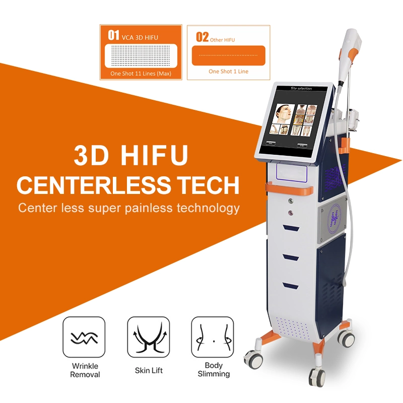 New Painless Korea Face Lifting Anti-Wrinkle Hifu Machine