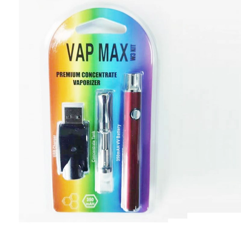 Vap Max Vaporizer Smoke Preheat Battery Kit E Cigarette with 510 Tank Vape