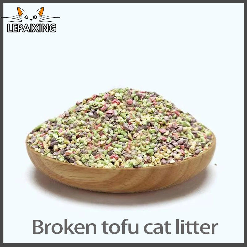 Eco-Friendly High Absorbs Good Dissolution All-Natural Tofu Cat Litter Crush