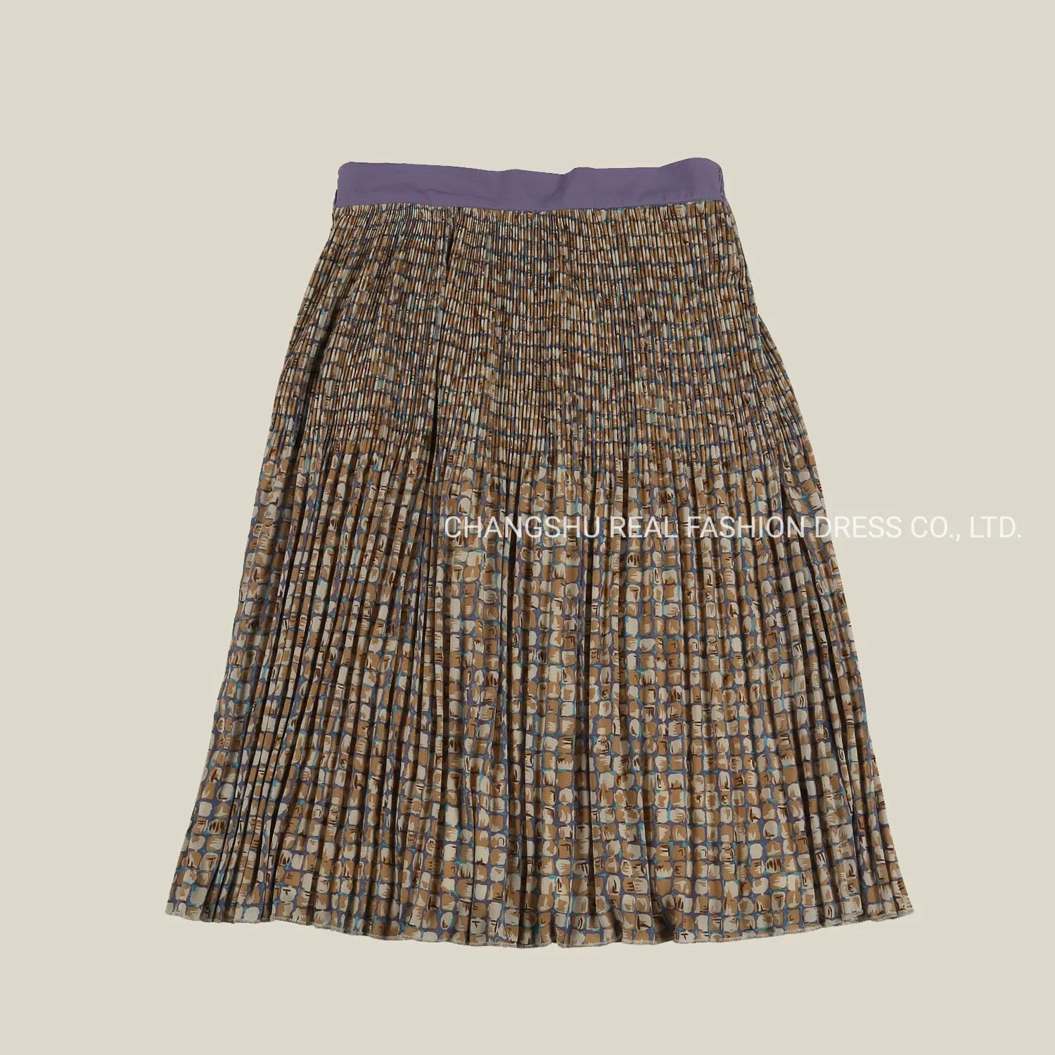 Kids Children Fashion Clothing Girl Woven Print Skirt