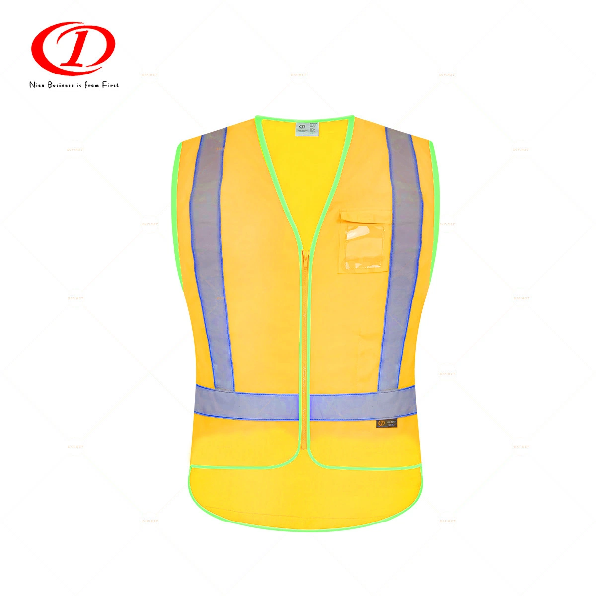 High Visibility Security Reflective Vest Safety Vest Dfv1079