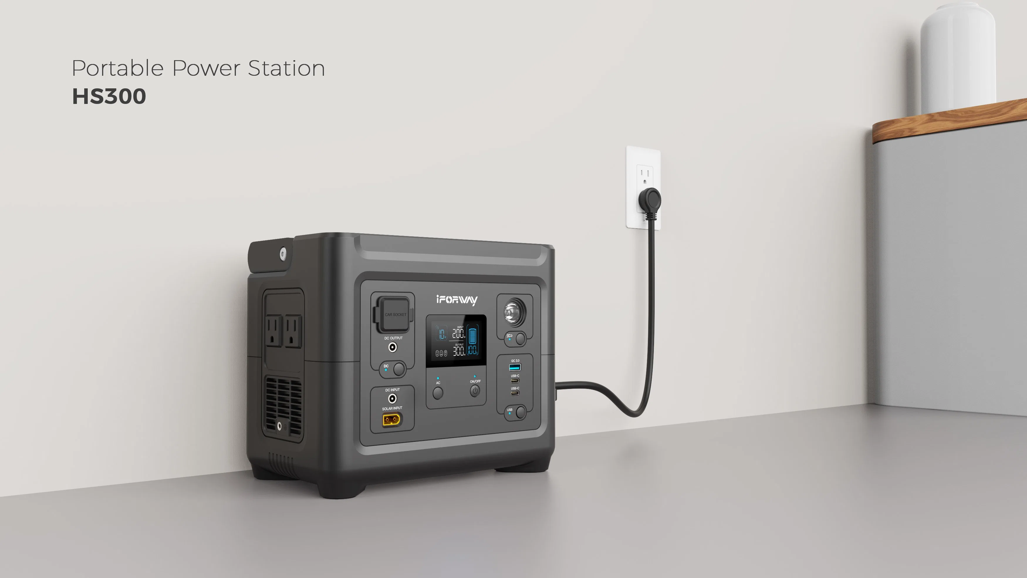 LiFePO4 2000 Times Life Cycle Portable Power Stations