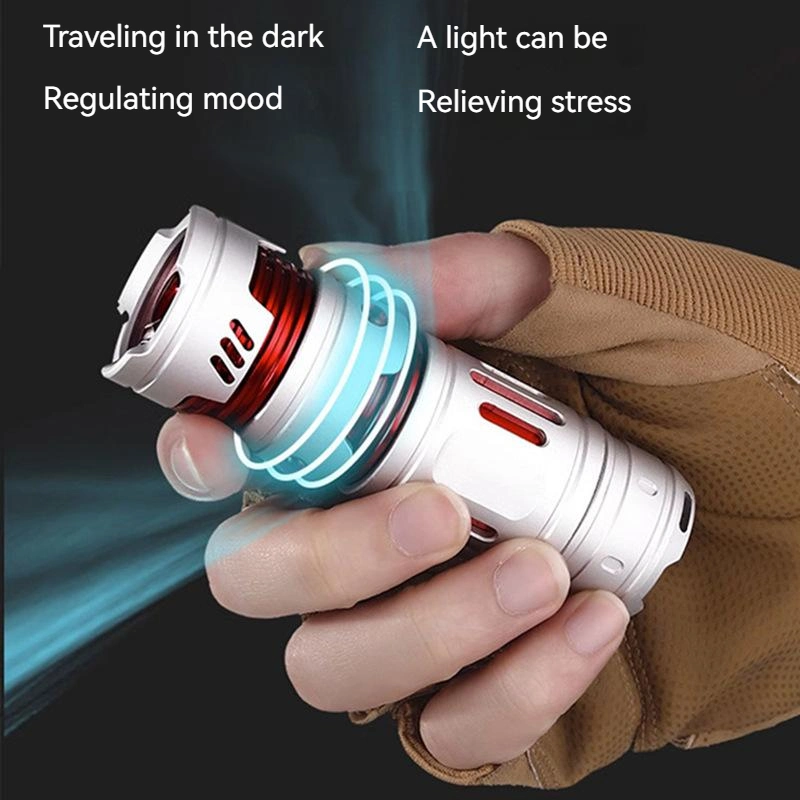 Yougao Fashion Rechargeable Battery Aluminum High Power Flashlight Long Range Pocket Torch