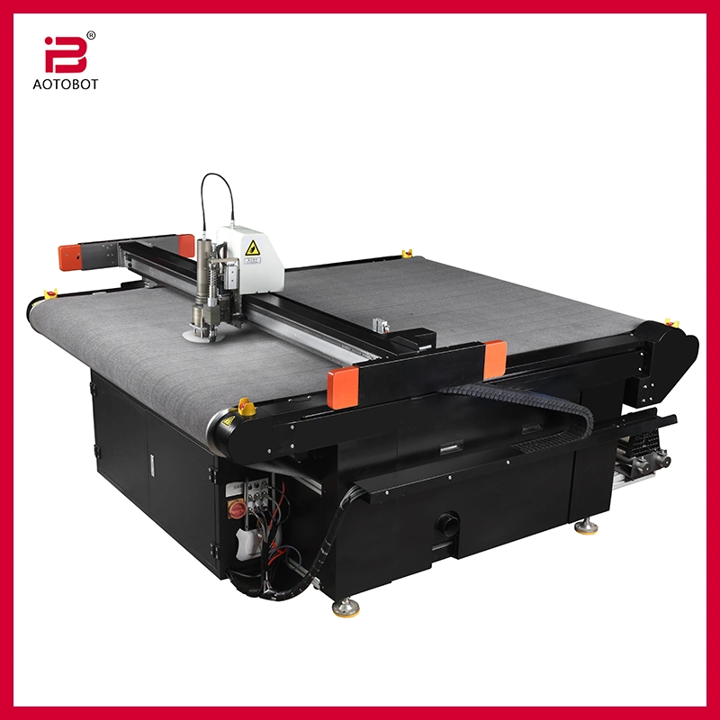 Professional Automatic Feeding Single Layer Knitted Fabric Cutting Machine