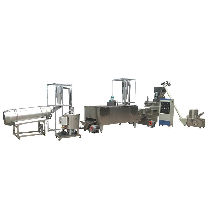 Dry Pet Dog Food Feed Pellet Making Machine Production Line Including Packaging