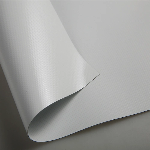 1300d 0,6 mm de 100% poliéster tela PVC LONA lona de PVC de rollo de vinilos Textil de lona de camión
