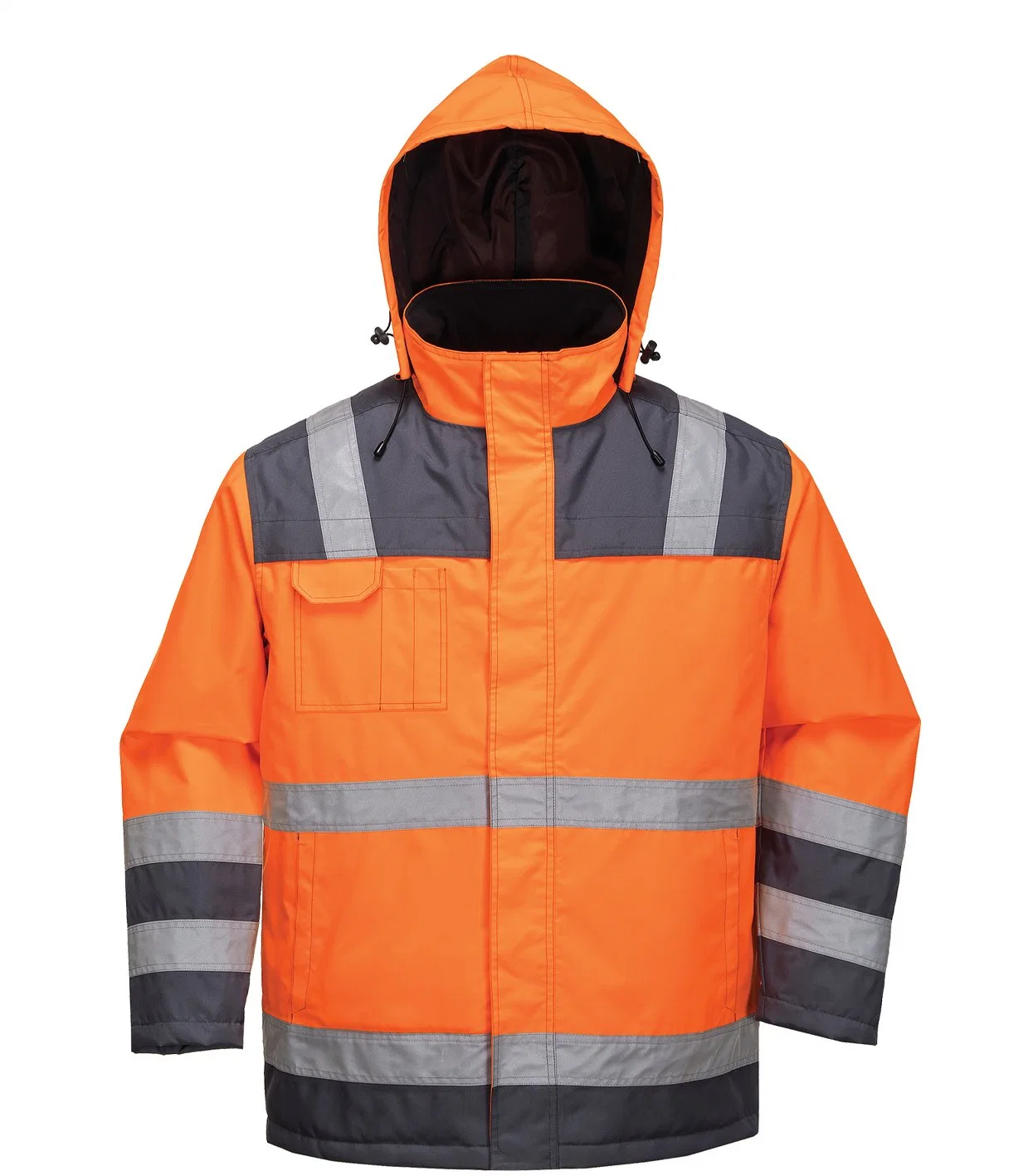 High Visibility Custom Uniform Reflective Coat Road Workplace Refelctive Safety Clothing