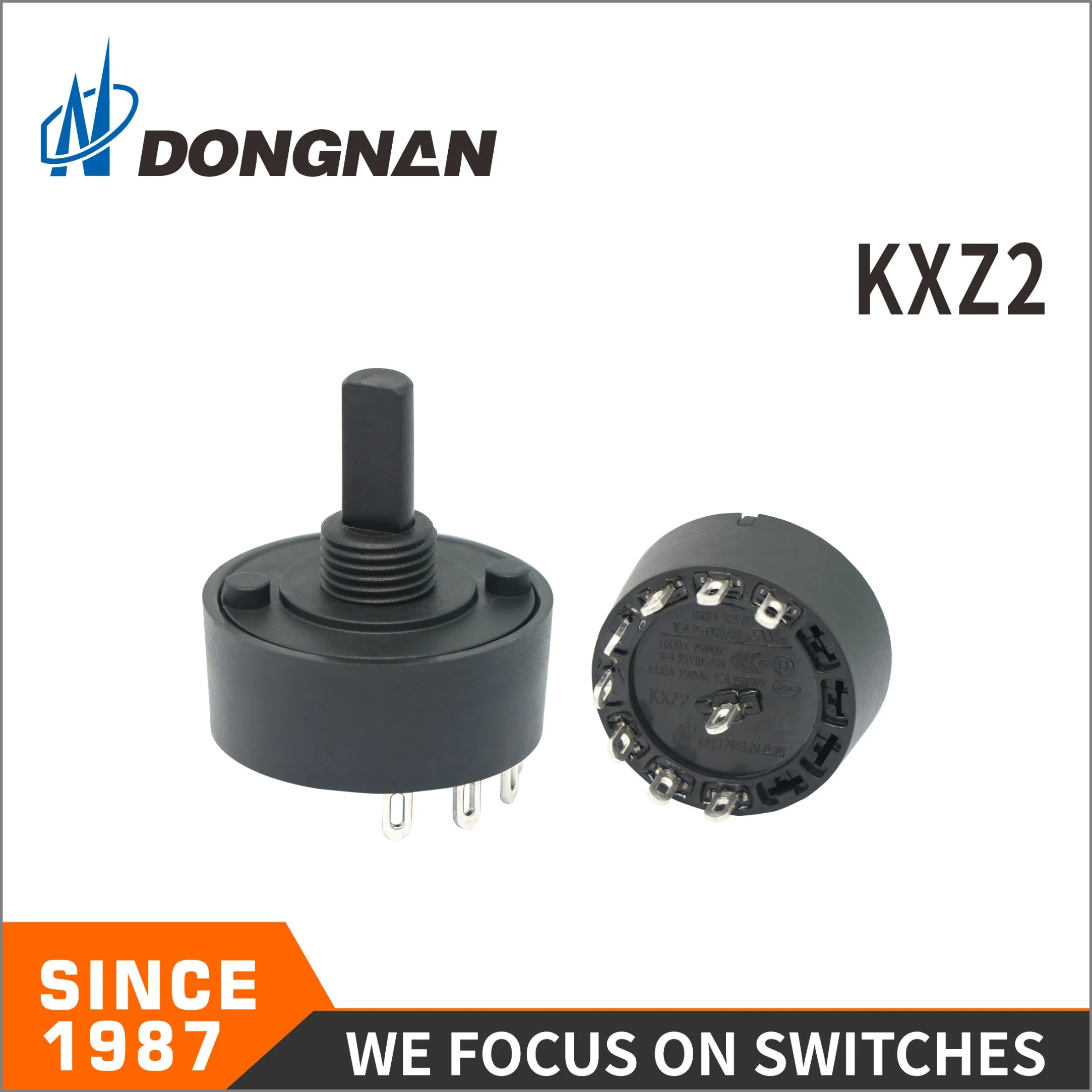 Dongnan Juicer Band Rotary Switch Universal High Current Factory Direct Approval