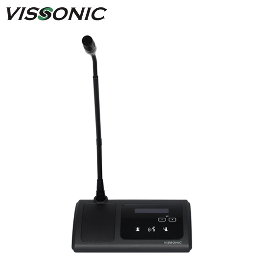 Sistema de som dos microfones de conferência Vissonic