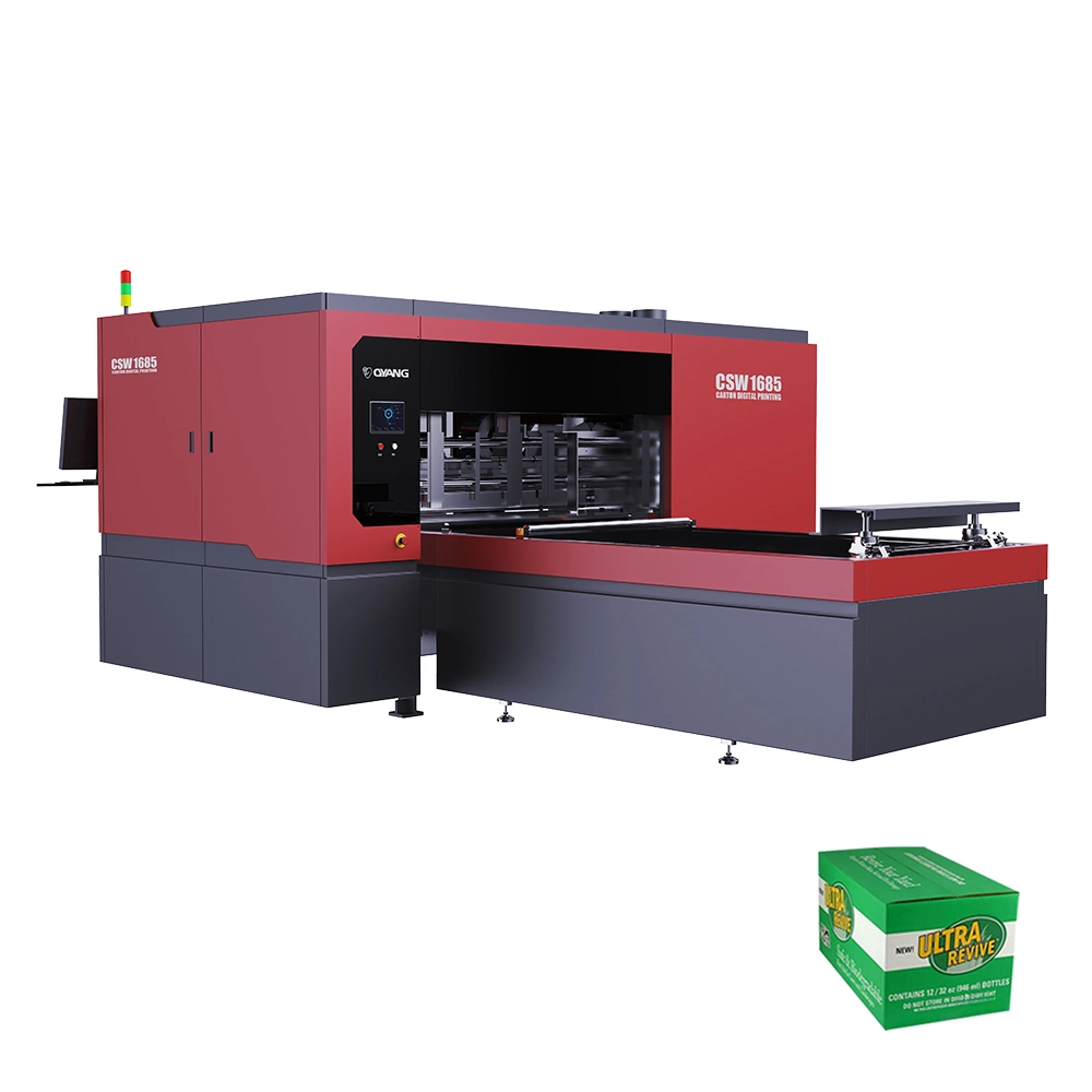 Однопроходная гофрированная плата Digital Printing Machine Oyang