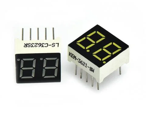 0.3 0.36 0.56 0.8 7 Segment Digit LED Display