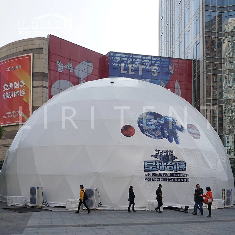 Giant 30 Meter Half Sphere Dome Tent Structure