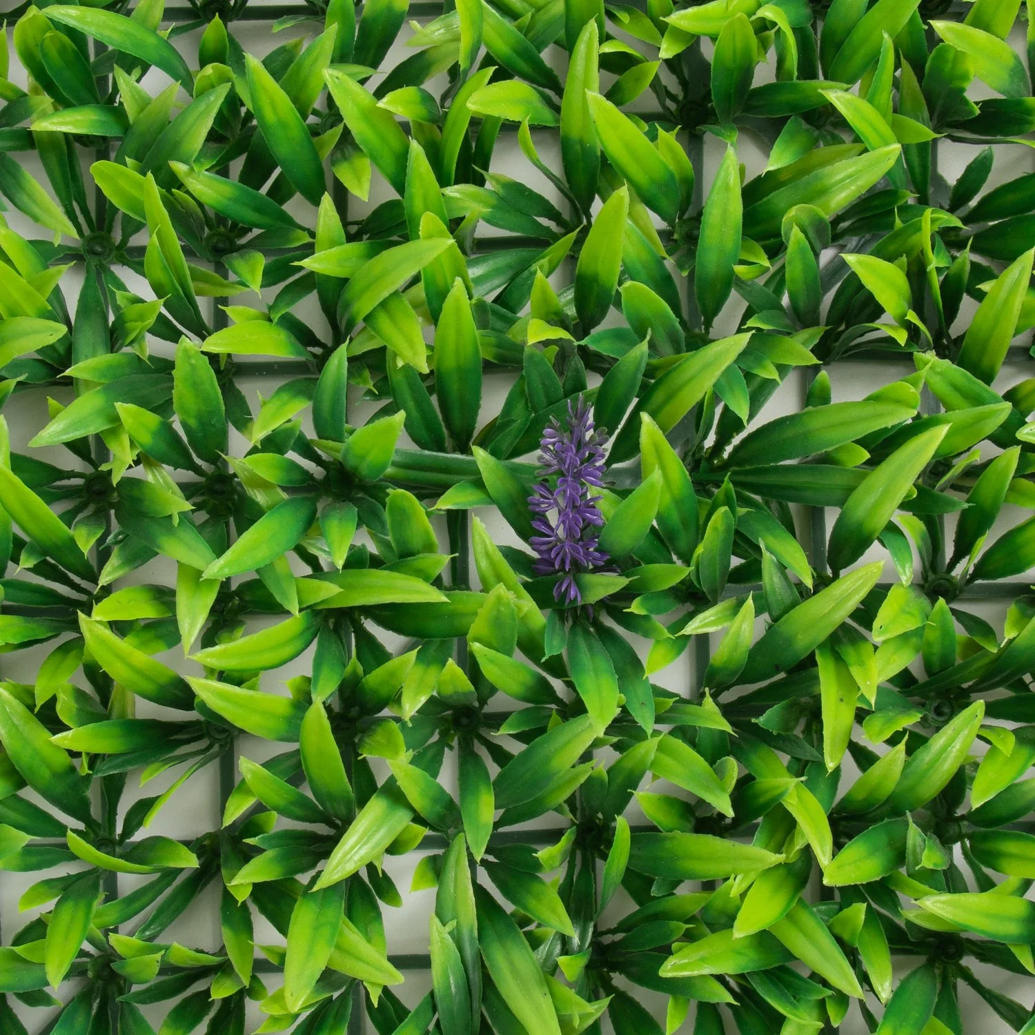 Mur d'herbe personnalisé pelouse panneau vert mur clôture artificielle bon marché Prix plastique vertical Vert fleur artificielle