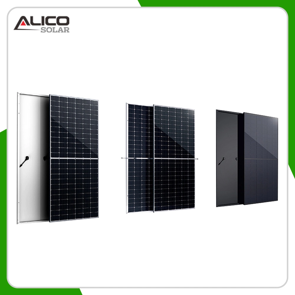 Alicosolar Photovoltaik System 3kw 5kw 10kw Free Energy Generator Monocrystalline Solar Panel for Industrial Use