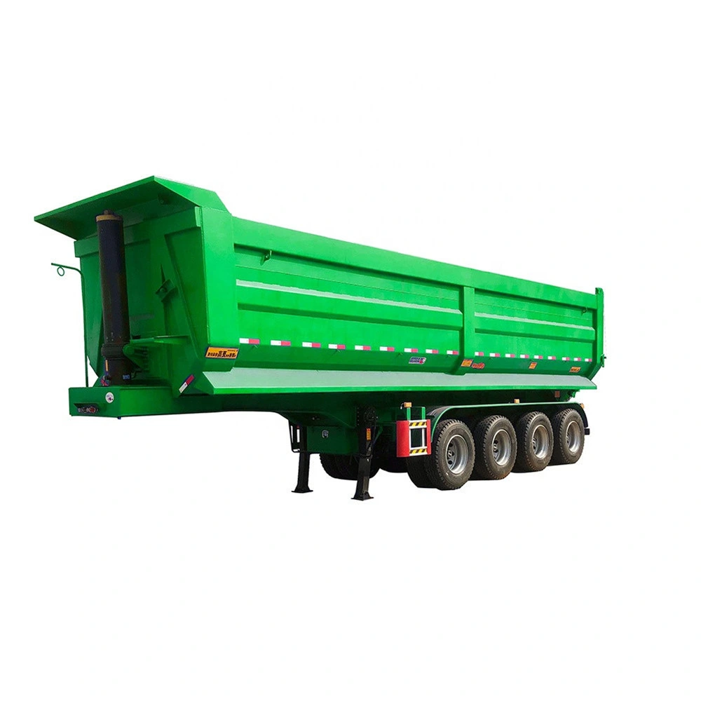 Hot Sale Multi-Axle Hydraulic Tipper Traile Semi Dump Trailer