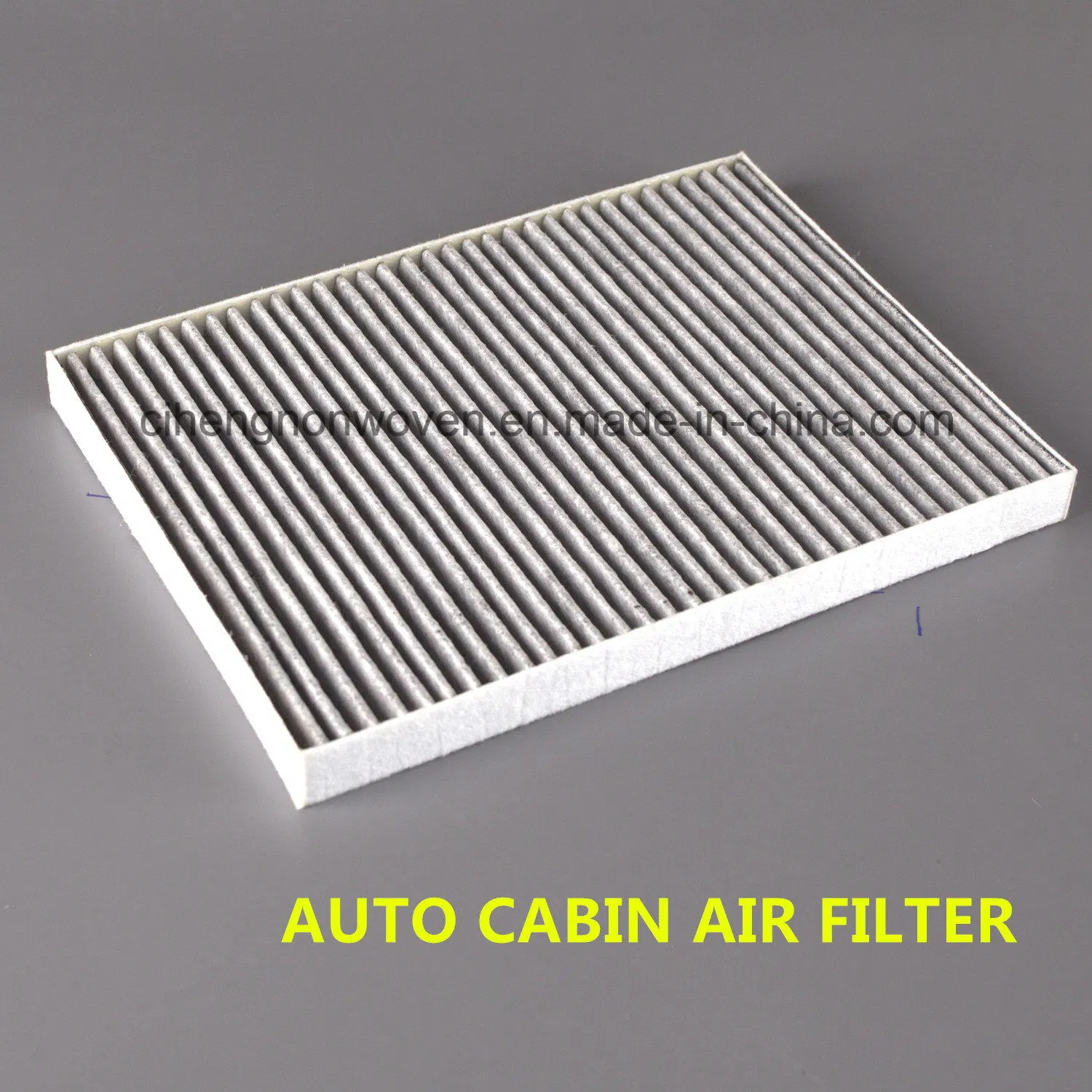 White Electrostatic Cottom Composite Nonwoven Filter Media with 98%Filter Efficiency