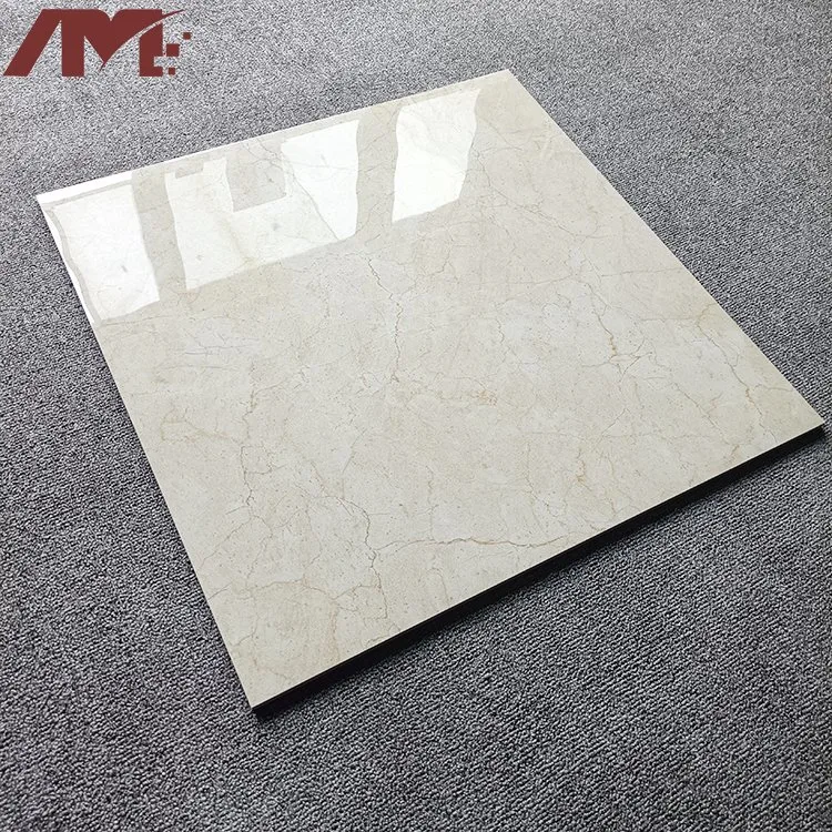 600X600 Ivoire soluble sel poli porcelaine mur carrelage