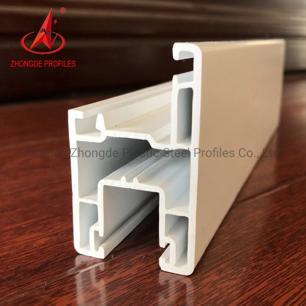 UPVC Profile of 50 Economical Series Sliding Window Profile Affordable Building Project Sliding Window Profile