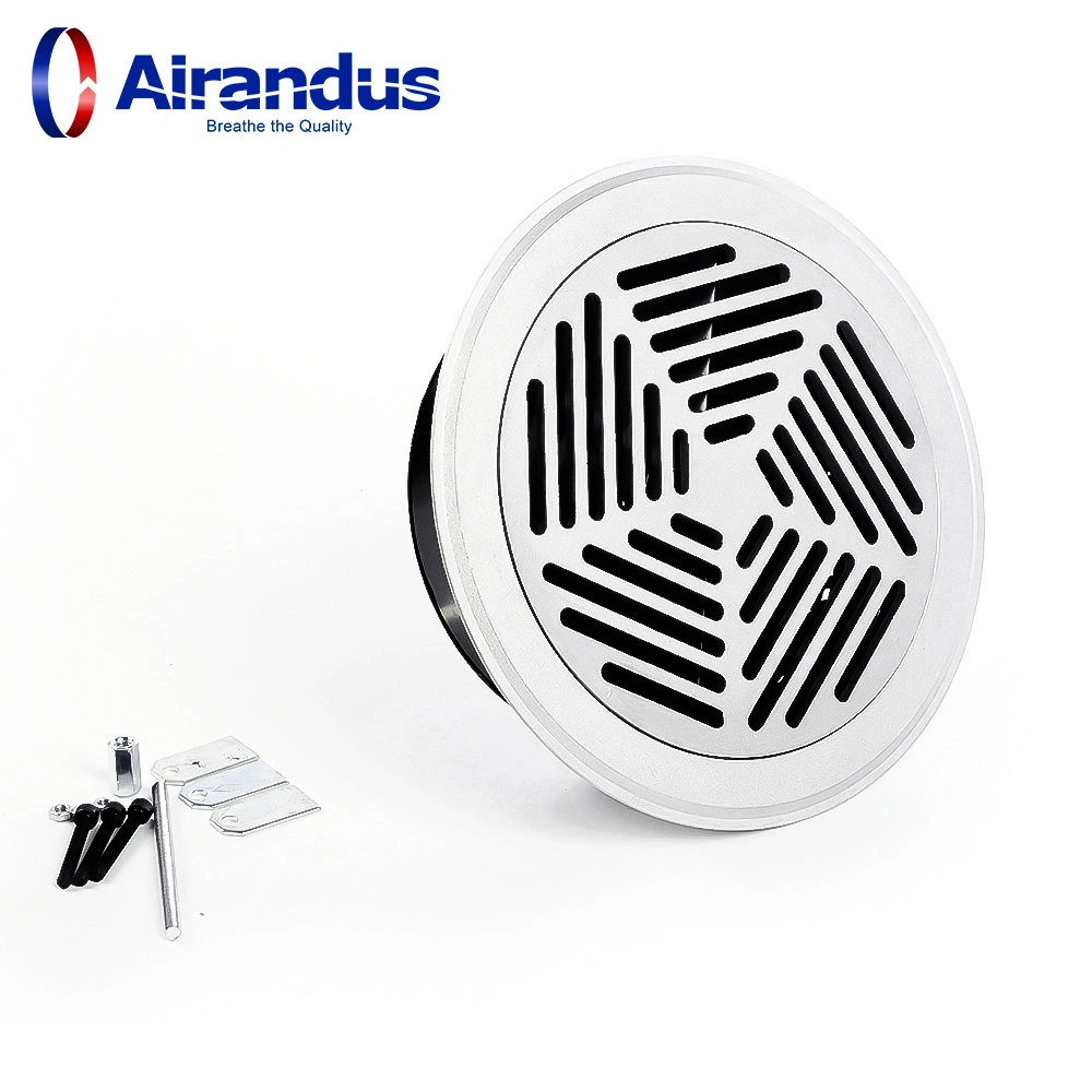 Factory Price Cast Aluminium Circular Swirl Floor Diffuser Fds for HVAC