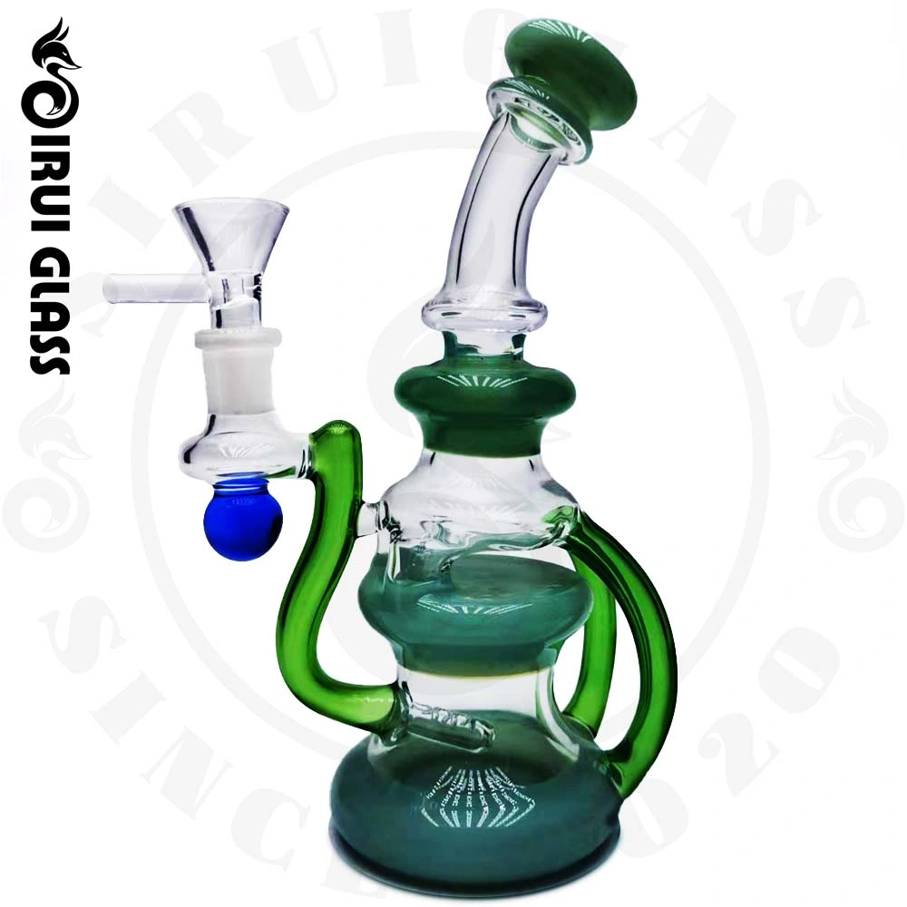 Functional Recycler Glass Water Pipe China Wholesale/Supplier Smoking Accessories Rolling Paper Hookah Shisha Glass Smoking Water Pipe Hand Glass Pipe