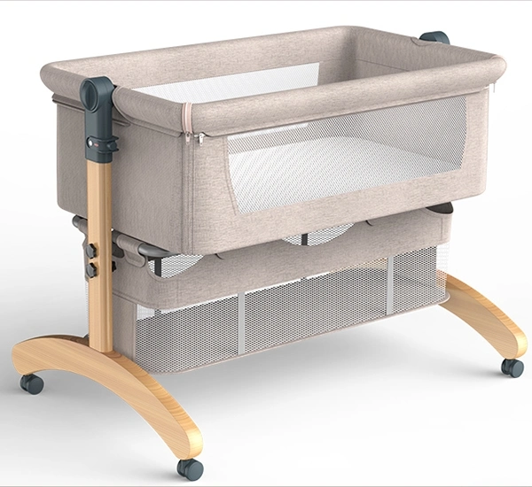 Mayorista/Proveedor de OEM de fábrica Plegable Portátil eléctrico ajustable de bebé columpio cama cuna con colchón de esponja