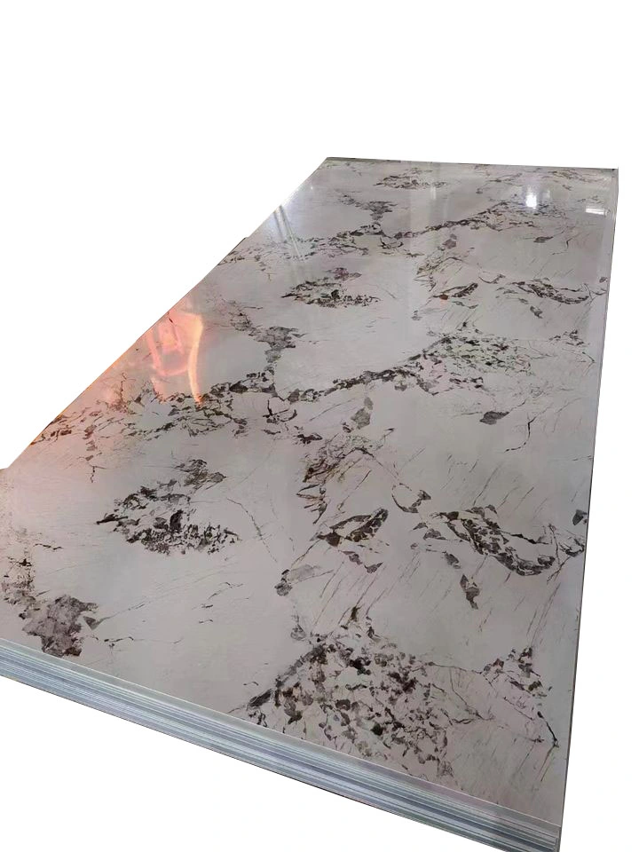 1220X2440mm 3mm PVC Marble Sheet / UV Board Price