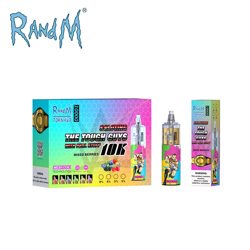 Disposable/Chargeable Vape Pen Large Puff Randm Tornado 10000 Puffs Wholesale/Supplier I Vape