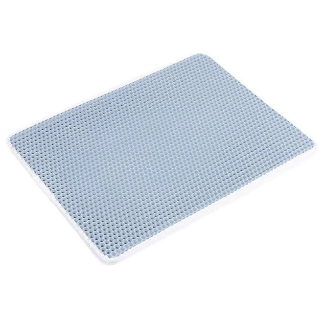 Wholesale/Supplier Cute Pet Supplies Accessories for Cats Food Pads Splashproof Waterproof Durable Easy to Clean Large Cat Litter Mat