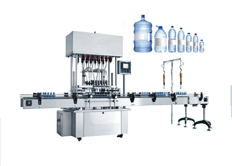 Funcionamiento inteligente PLC mineral pura Agua Potable los refrescos carbonatados jugo de fruta de la máquina de llenado de embotellado de Pet