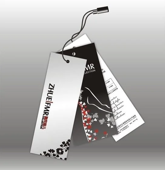 High quality/High cost performance  Eco-Friendly Garment Clothing Thick Paper Hang Tag