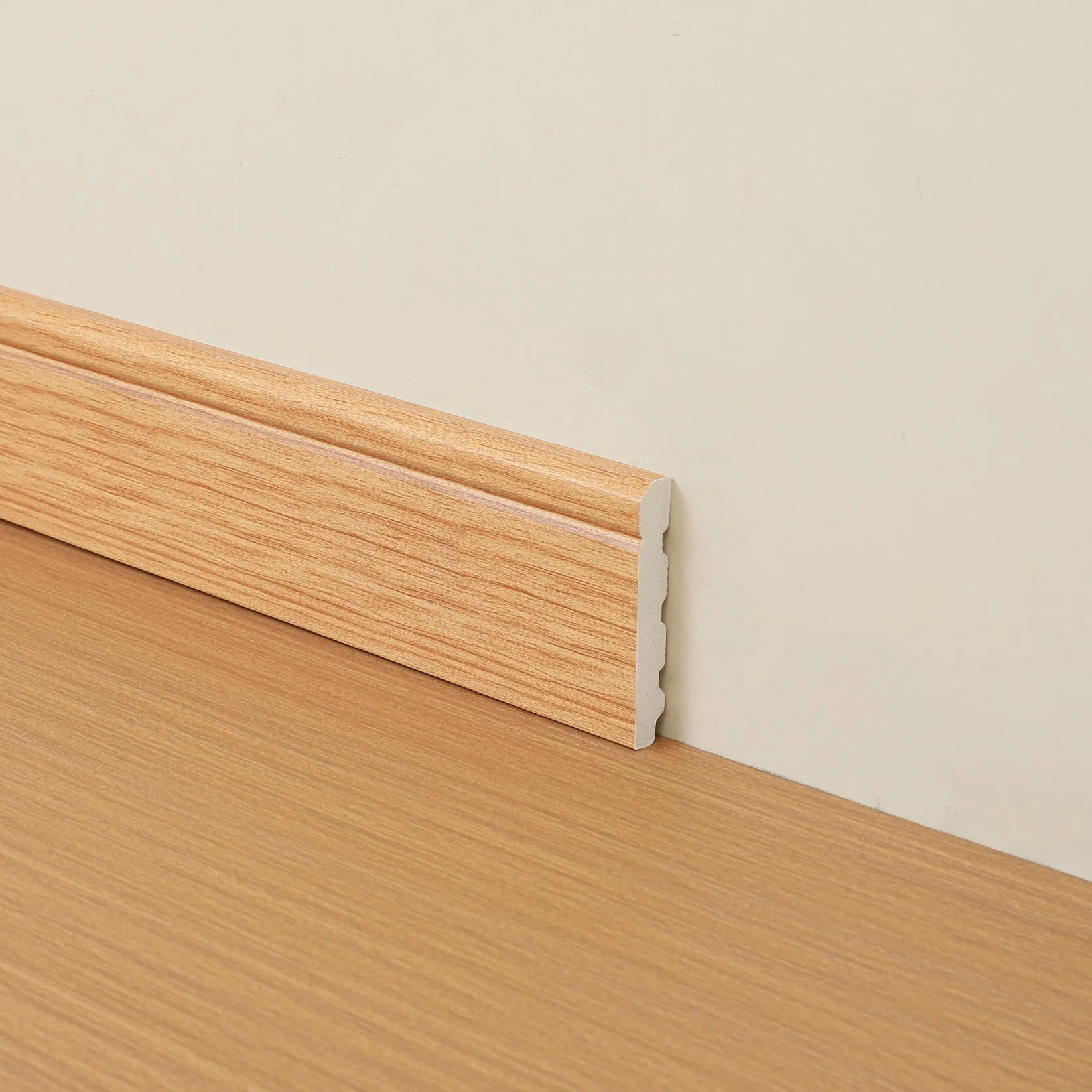 Hot Sale PS Skirting Board 110*16 mm Customized Good Quality Construction Material