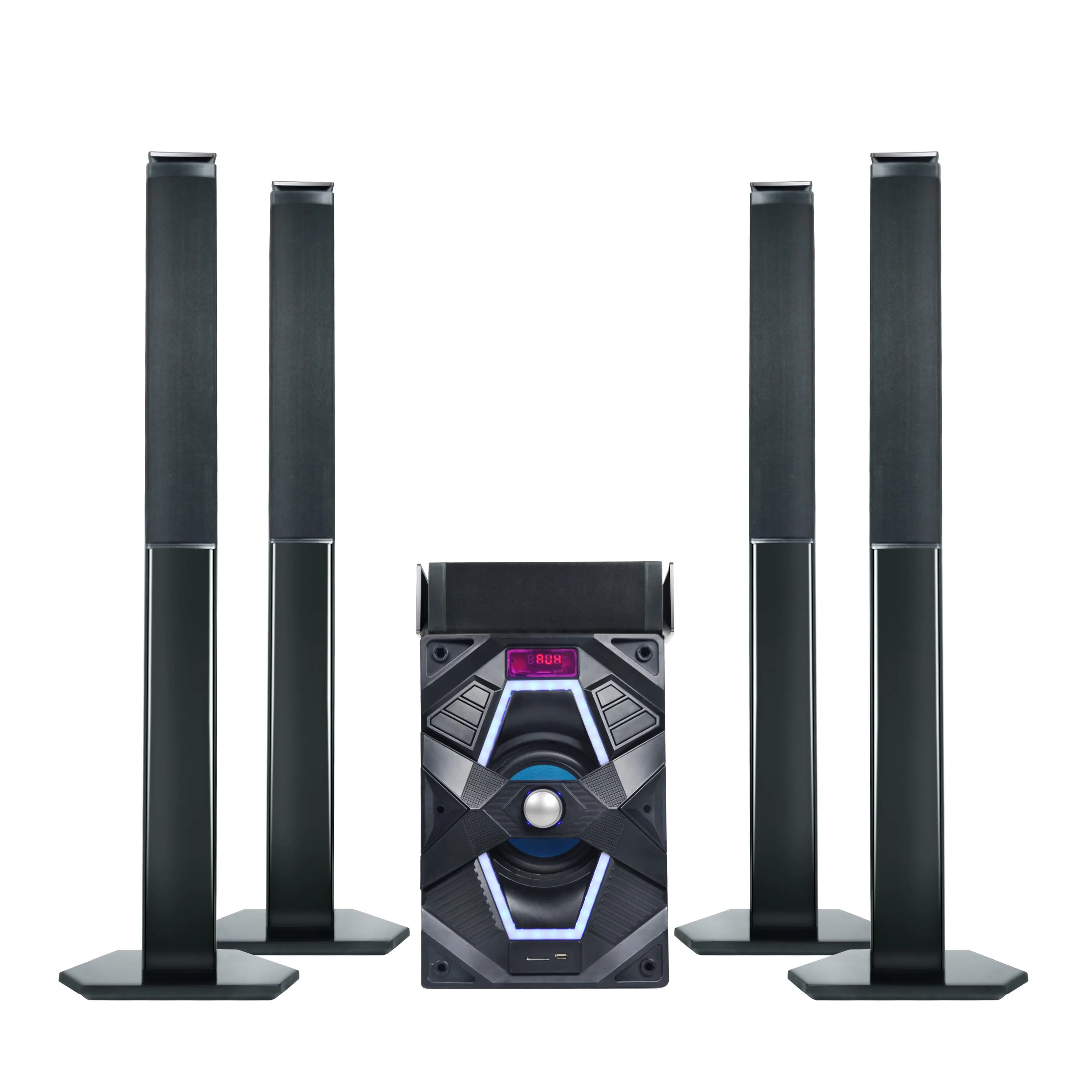 2023 New Design Double 6.5 Inch Speaker 5.1 Home Theatre System Bluetooth Speaker for Jr-X05