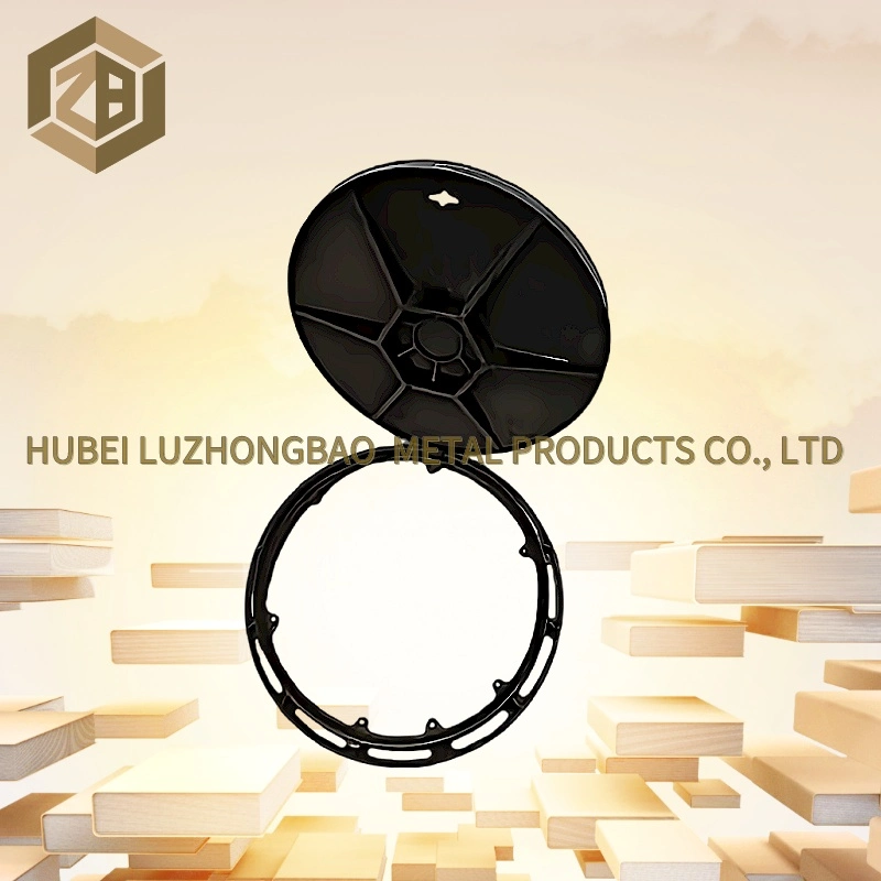 Coating Bitumen Negotiable Roadway Use 700mm Diameter Round Dutile Iron Manhole Cover