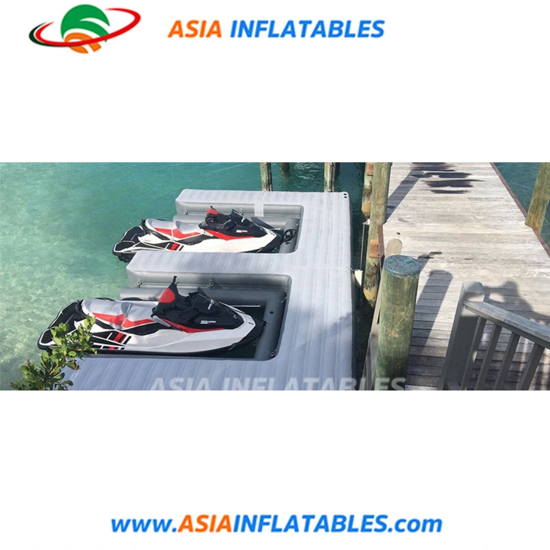 Inflatable Personal Watercraft Docks Jet Ski Parking Water Mat Floating Platform