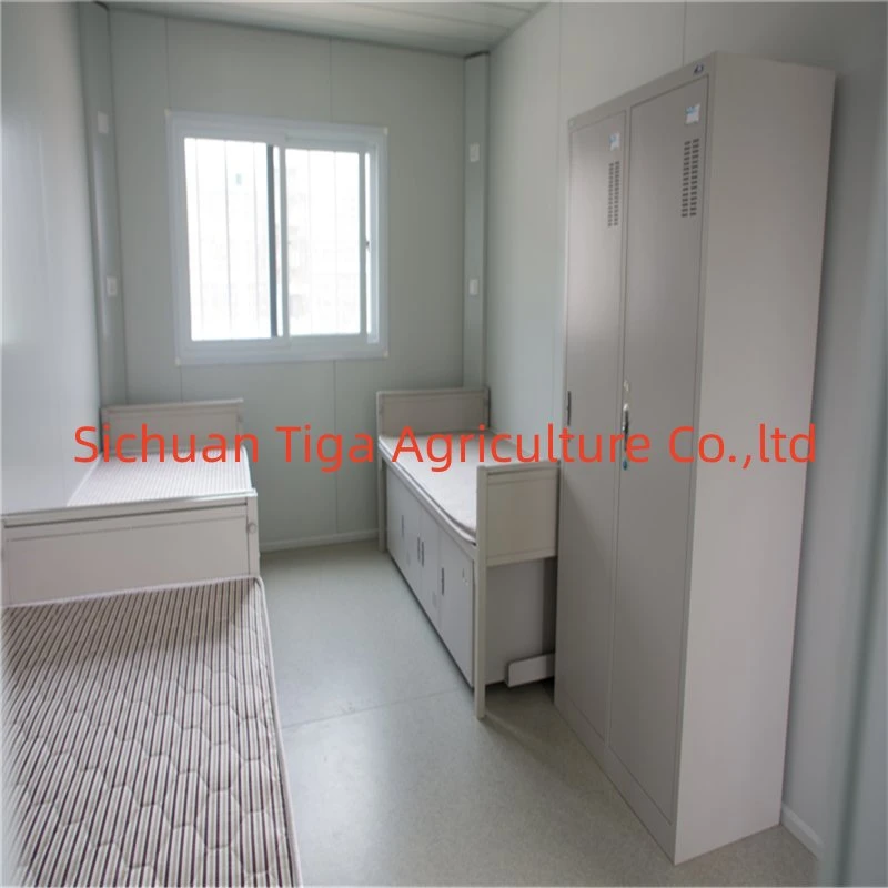 China Design Sandwich Panel Easy Assemble Steel Prefabricated House Office Container Camp