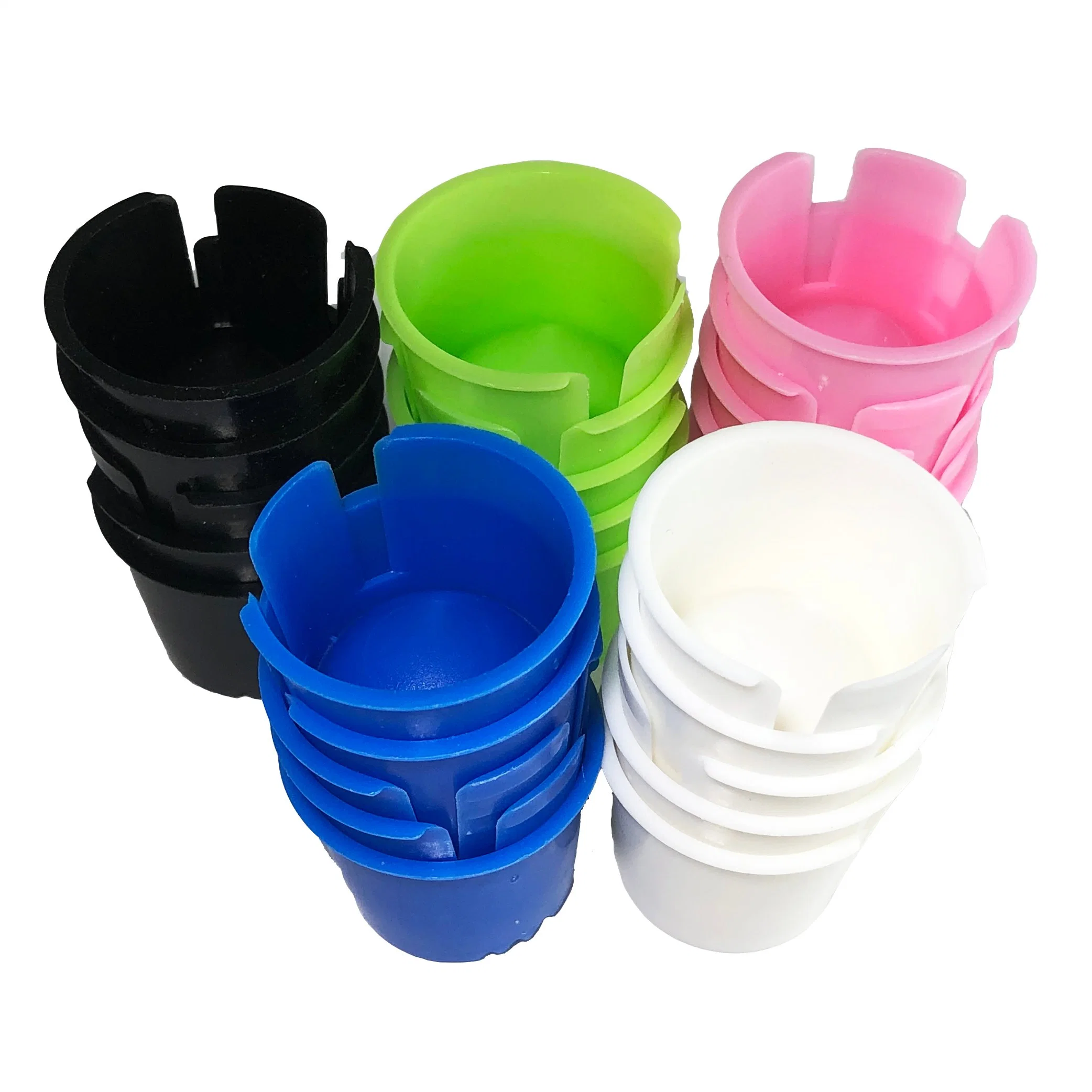 100pcs/Caja desechable Colorful plástico Dental mezcla Dappen taza de plato