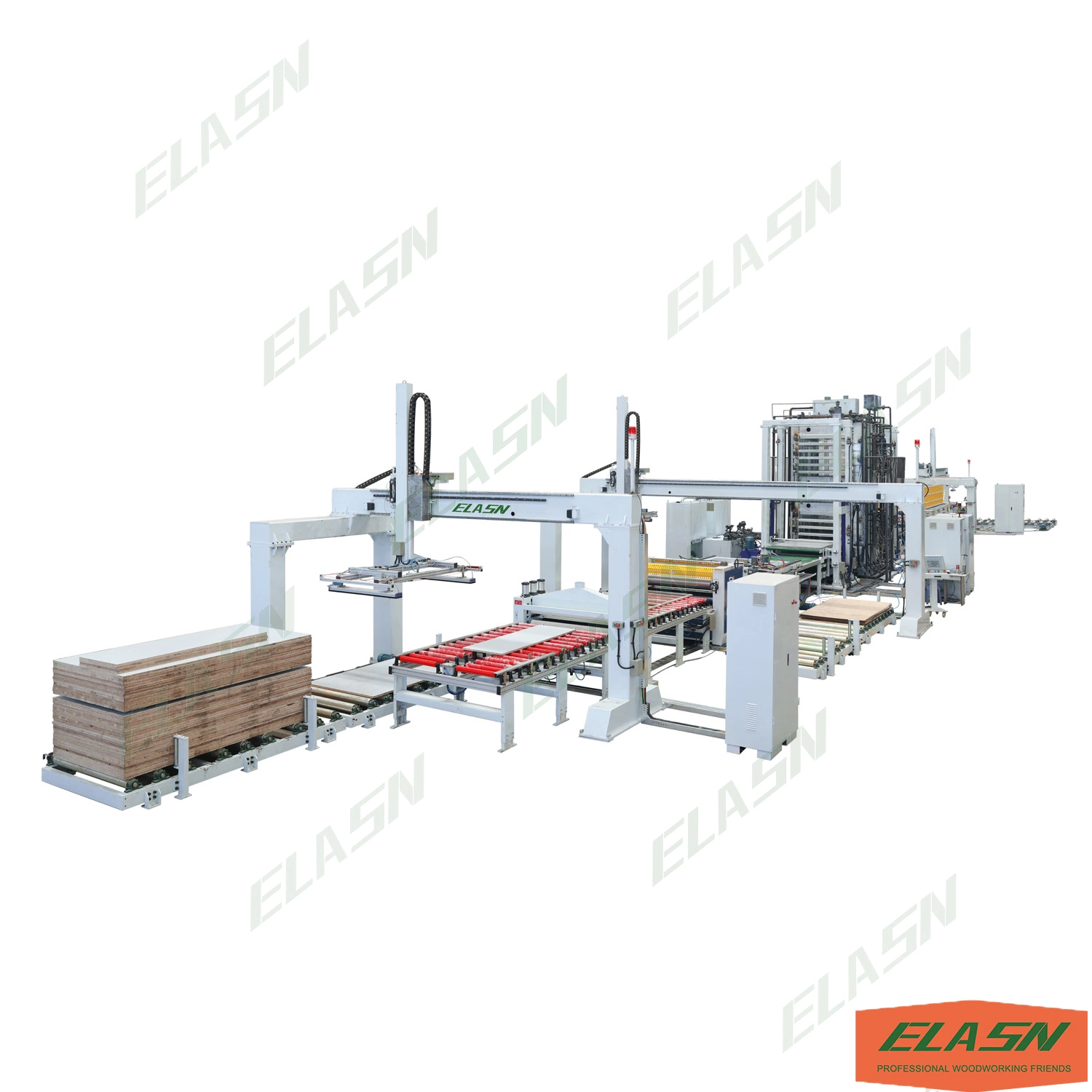 3848*5 Woodworking Hydraulic Laminating Laminated Veneer Hot Press Machine