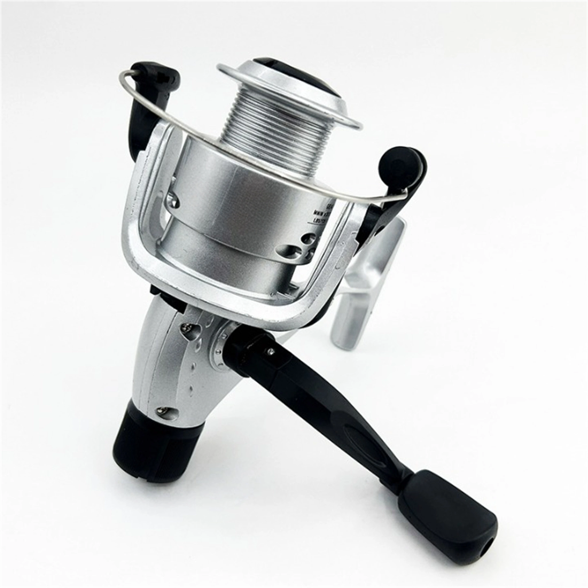 Adjustable Metal Spinning Spare Plastic Spool Sea Pole Metal Freshwater Fishing Reel