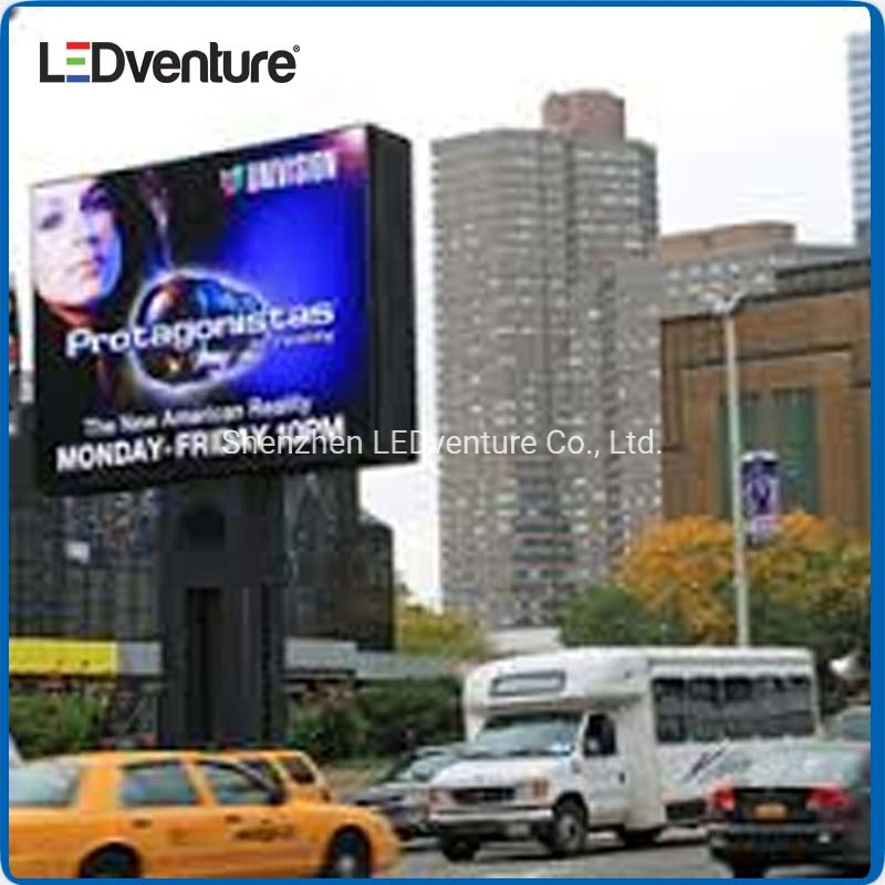 Outdoor Advertising P3 Full Color LED Clock Display Screen